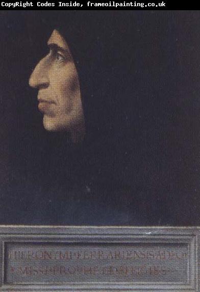 Sandro Botticelli Fra Bartolomeo Portrait of Girolamo Savonarola
